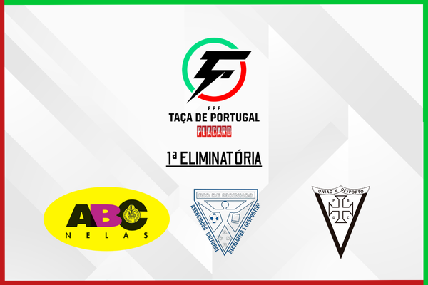 1.ª eliminatória da Taça de Portugal de Futsal Placard definida